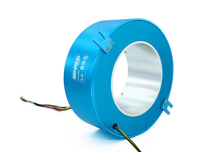 Μεγάλος ηλεκτρικός cOem 150RPM μέσω του δαχτυλιδιού ολίσθησης τρυπών 4 καλώδιο για τα κεραμικά μηχανήματα