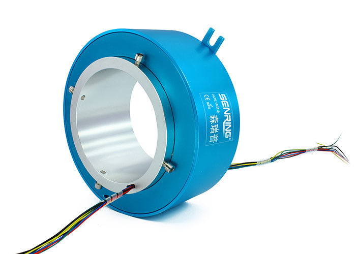 Μεγάλος ηλεκτρικός cOem 150RPM μέσω του δαχτυλιδιού ολίσθησης τρυπών 4 καλώδιο για τα κεραμικά μηχανήματα