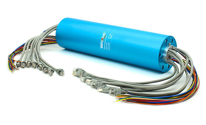 2 κυκλώματα 10A Ηλεκτρική τροφοδοσία USB Slip Ring Για HDMI με τροφοδοσία slipping